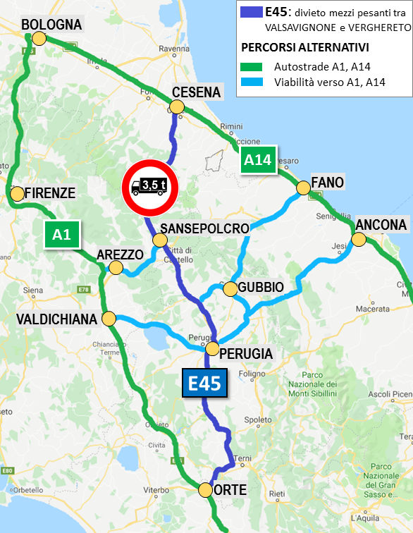 AREZZO Riaperto Al Traffico Leggero Il Viadotto Puleto Sulla E45 AREZZO Riaperto Al Traffico Leggero Il Viadotto Puleto Sulla E45