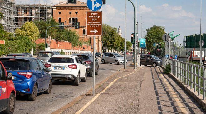traffico viale venezia