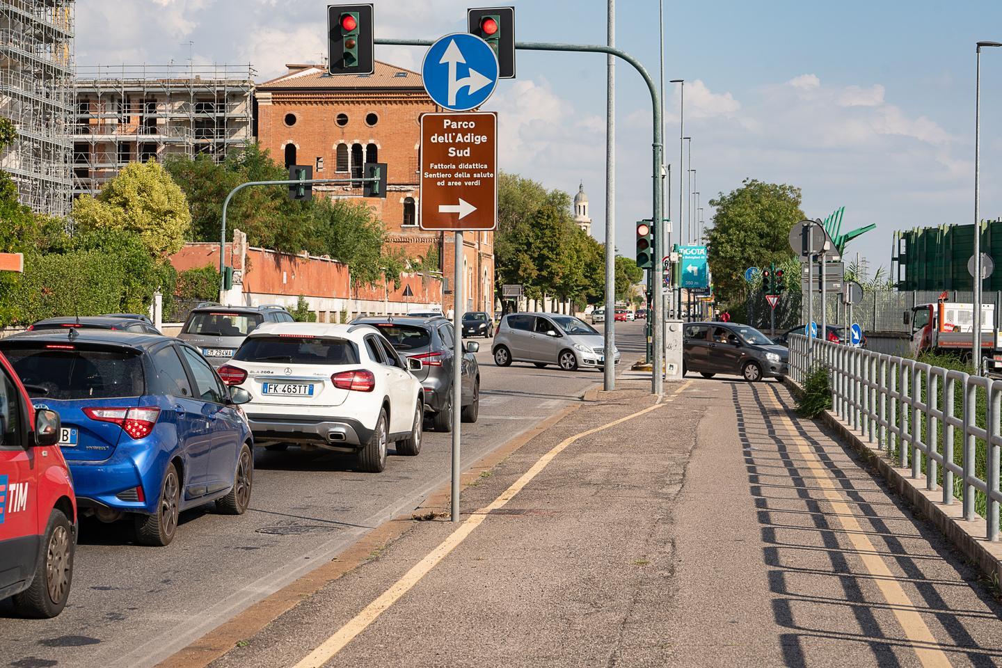 traffico viale venezia