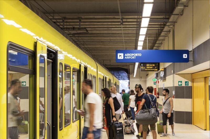SERVIZIO DI COLLEGAMENTO FERROVIARIO PASSANTE PER L'AEROPORTO KAROL WOJTYLA DI BARI