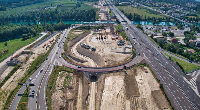 Autostrada A4, scatta la chiusura del casello di Peschiera del Garda