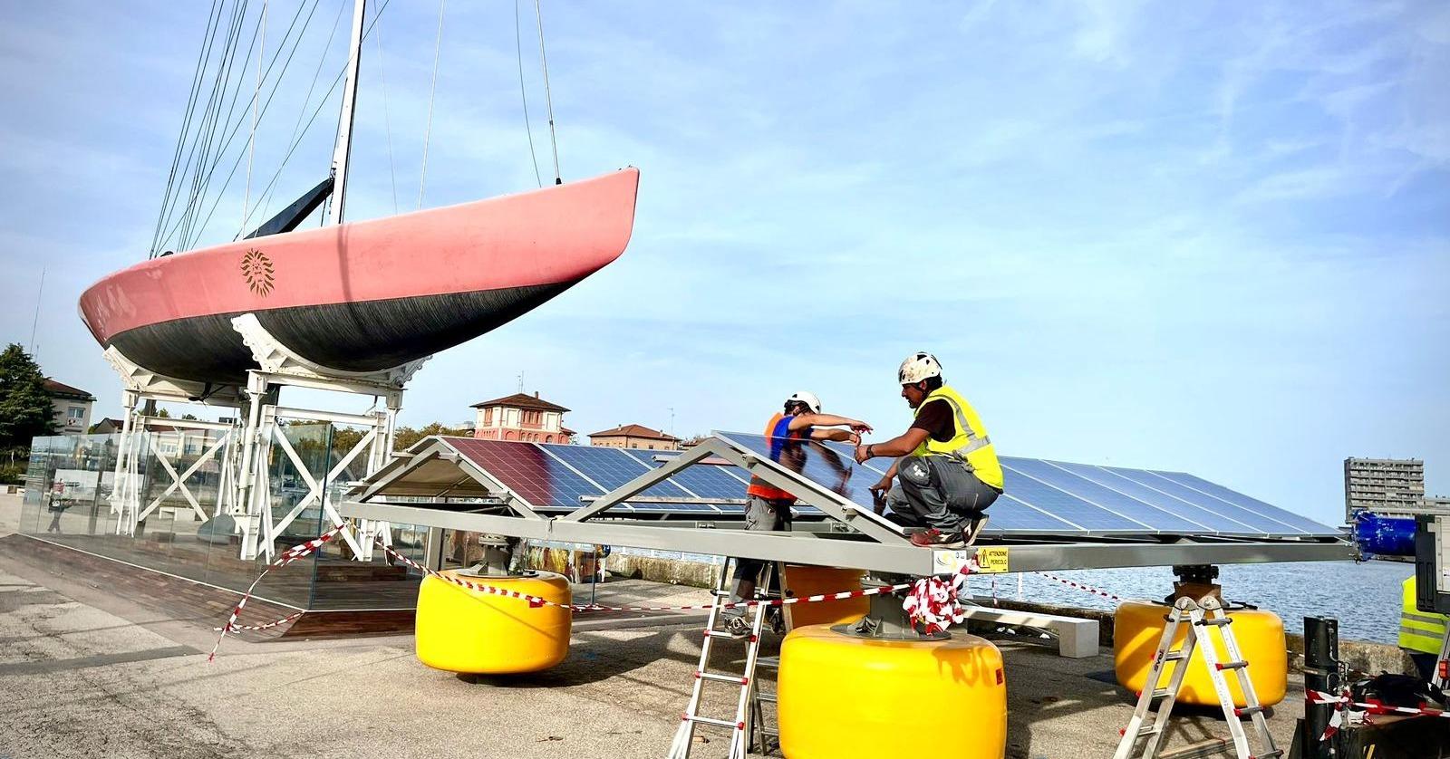 darsena pannelli fotovoltaici Agnes 5