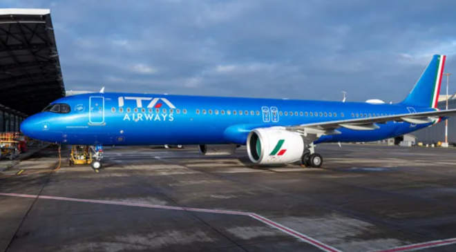 Dal 1° dicembre il nuovo Airbus A321neo di ITA Airways sulla Roma Fiumicino – London Heathrow