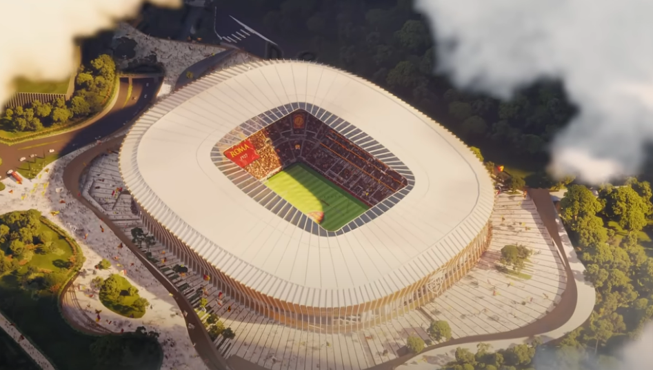 nuovo stadio Roma mobilita