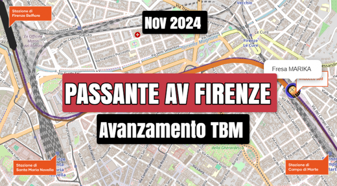 Passsante AV Firenze novembre 2024 Mobilita