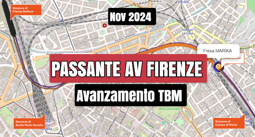 Passsante AV Firenze novembre 2024 Mobilita