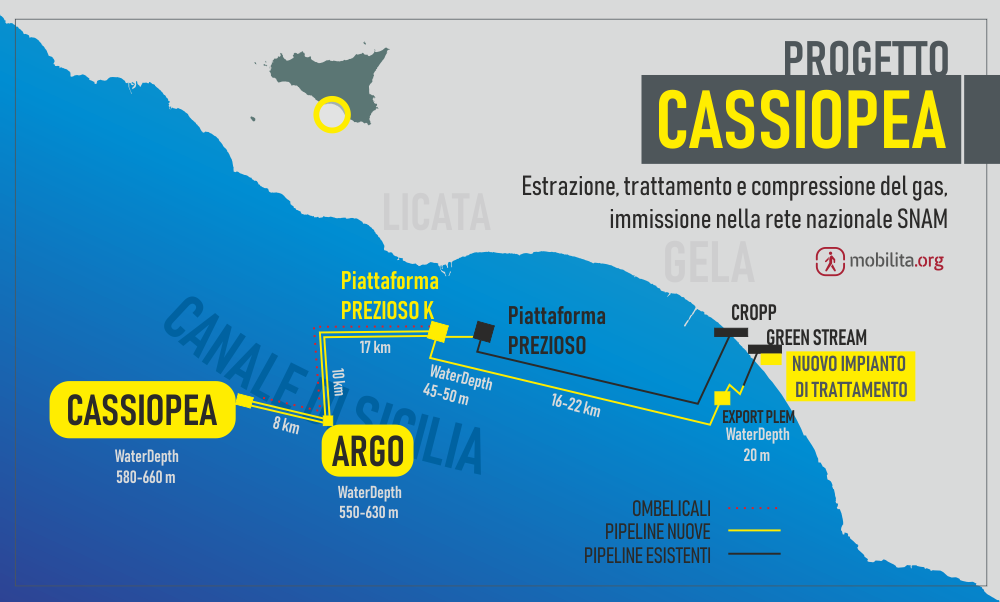 Progetto Cassiopea mappa intervento