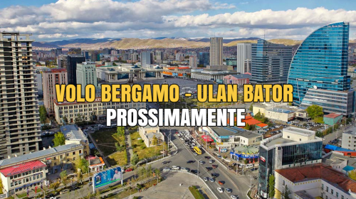 volo Bergamo - Ulan Bator