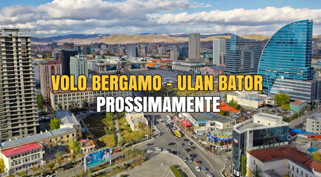 volo Bergamo - Ulan Bator