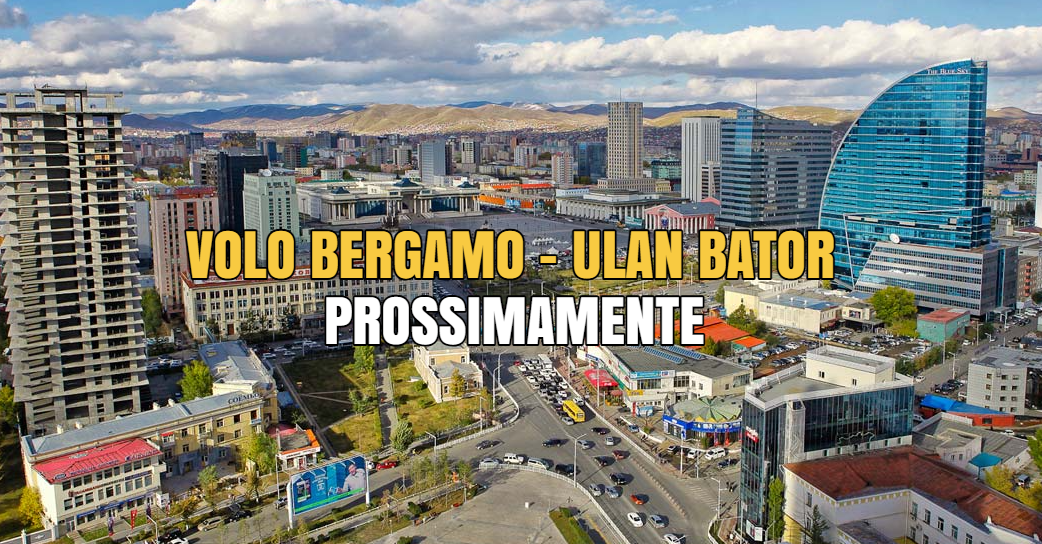 volo Bergamo - Ulan Bator