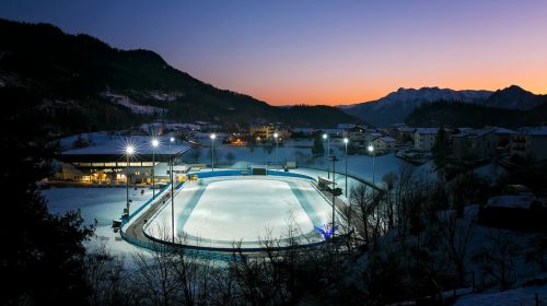 Ice Rink di Baselga di Piné