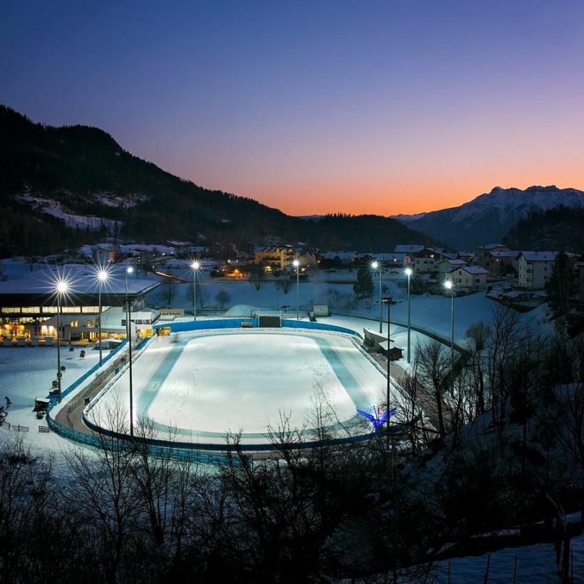 Ice Rink di Baselga di Piné