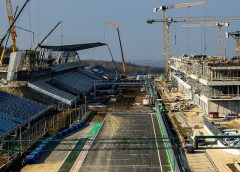 I lavori all’Hungaroring per il 40° Gran Premio d’Ungheria