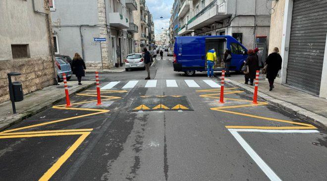 Martina Franca: sperimentazione dei dossi stradali tipo cuscino berlinese