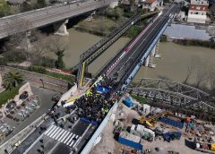 Riapre il Ponte dell’Industria a Roma: nuova struttura in acciaio