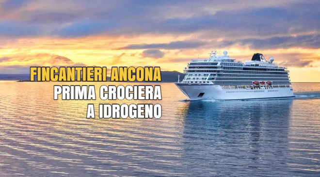 Viking Libra: la prima crociera a idrogeno in costruzione ad Ancona