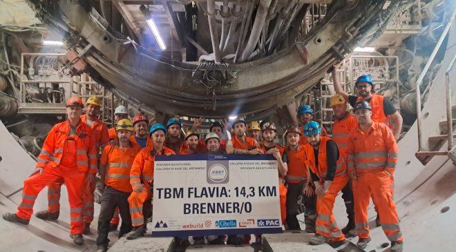 Ultimato lo scavo lato Italia della galleria di base del Brennero