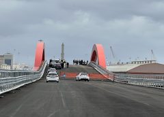 Genova, inaugurato il nuovo ponte del Papa