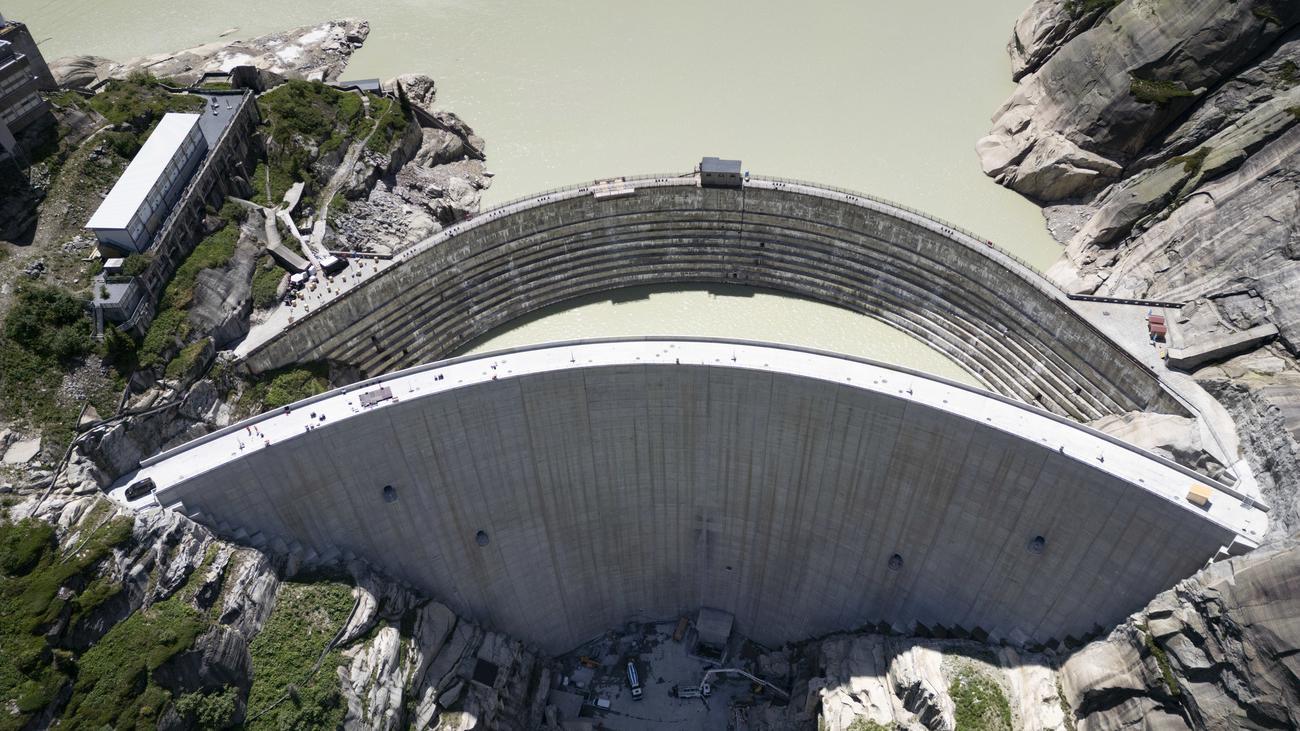 Diga Grimselsee: inaugurata la nuova diga “doppia” Spitallamm - Mobilita.org