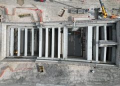 AV Napoli–Bari: il pozzo di lancio TBM per la galleria Hirpinia