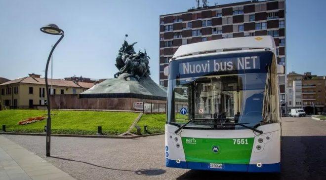 Monza mette in servizio i primi bus elettrici: al via la linea Z206 con e-bus NET