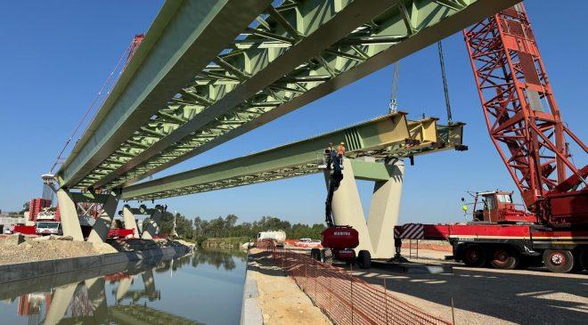 SP07: Sollevata campata di 80 mt sull’A33 Asti-Cuneo