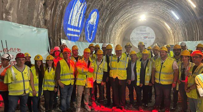 SS318: abbattuto l’ultimo diaframma galleria Casacastalda