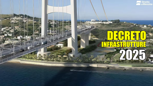 decreto infrastrutture ponte sullo stretto 2025