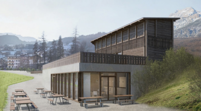 Riqualificazione Sliding Centre di Cortina: innovazione e memoria