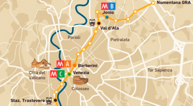 metro roma linea D