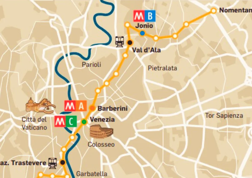 metro roma linea D