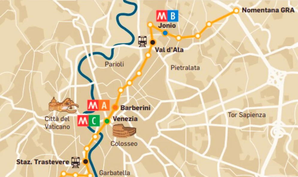 metro roma linea D