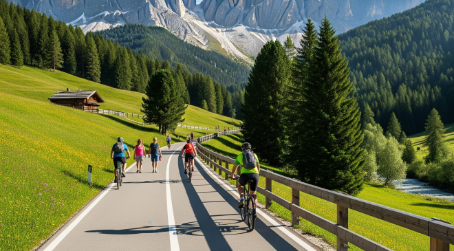Inaugurata la nuova pista ciclopedonale tra val di Fiemme e di Fassa