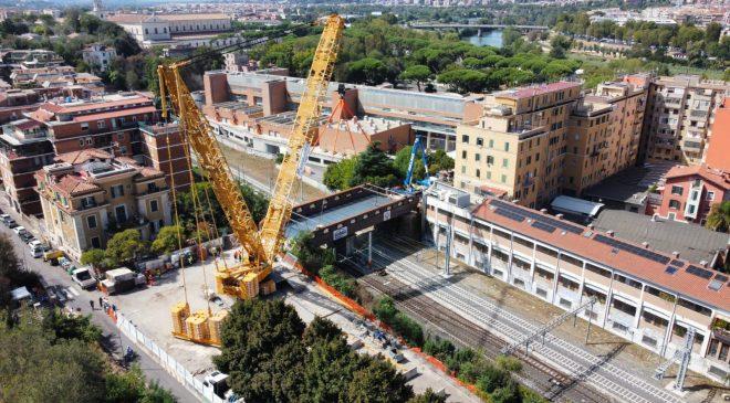 Varato il nuovo ponte Giulio Rocco a Ostiense