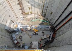 La TBM “Gaia” nel Collettore Mediano di Torino