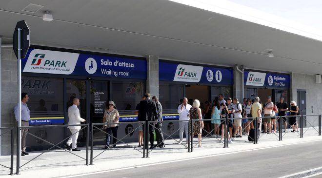 Inaugurato il nuovo terminal bus Bari Centrale