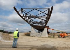 Forlì: varo in corso di un viadotto da 304 metri
