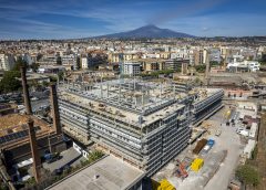 La nuova Cittadella giudiziaria di Catania (in costruzione)