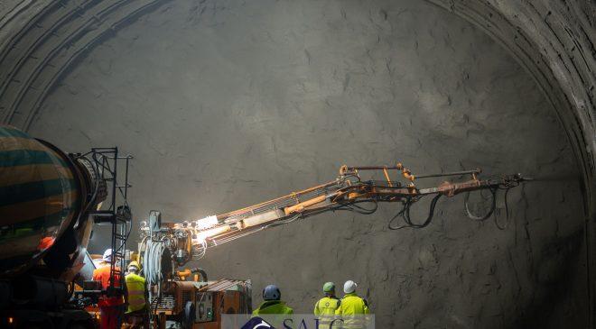 Galleria Villa Carcina nel raccordo Autostradale tra A4 e Valtrompia