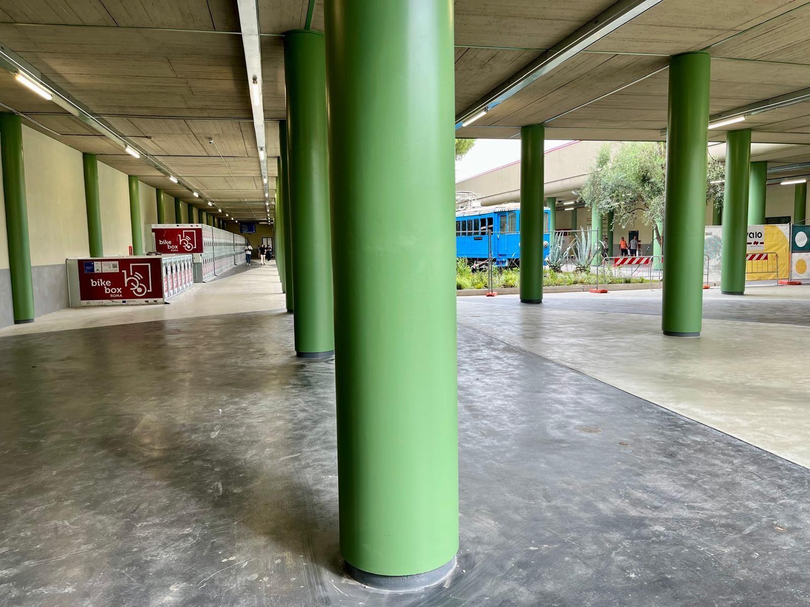 restyling stazione anagnina 2