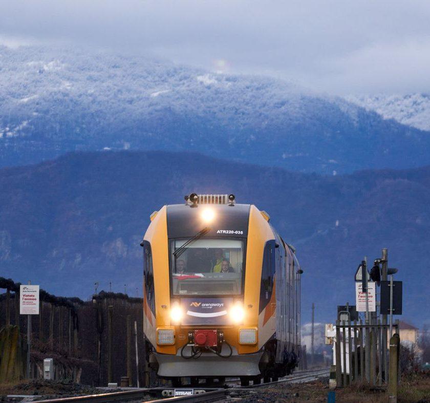 treno della neve