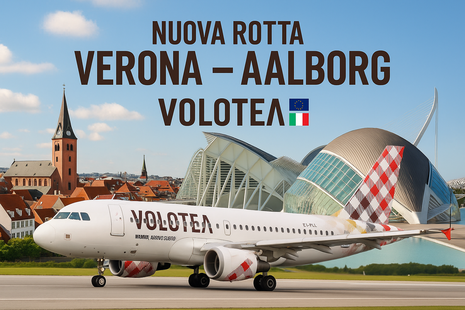 Verona Aalborg Volotea