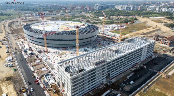 Milano | Nuove foto dal cantiere dell’Arena Santa Giulia
