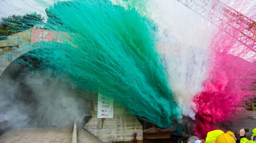 Abbattimento diaframma galleria Cefalù 2