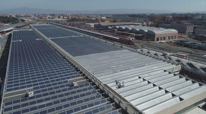 Fotovoltaico: terzo impianto del gruppo FS ad  Arezzo