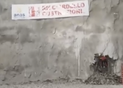 Galleria Acquafredda: completato lo scavo sulla SS18