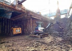 Stazione Pigneto: si scava il sottopasso