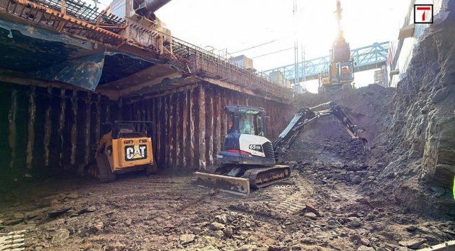 Stazione Pigneto: si scava il sottopasso