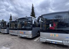 Donazione di 8 autobus da TUA alla città di Leopoli