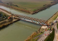 La nuova passerella sul canale Brian: cuore della ciclovia Trieste-Venezia